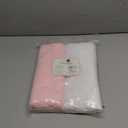 American Baby Company 2 Pack Fitted Crib Sheets 28" x 52", Soft Breathable Neutral 100% Cotton Jersey Sheet, Pink, for Boys and Girls, Fits Crib and Toddler Bed mattresses