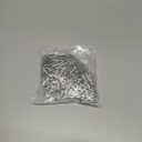 Bates Choice Fence Staples, 200 pcs, 1" Galvanized Steel, Silver, U Shaped Nails for Wood & Wire Fencing