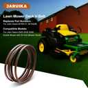 Jaruika M158131 Deck Belt Replacement for John Deere M158131 M154296 Z425 Z445 Z435 Eztrak Zero Turn Mowers with 54 Inch Mower Decks (1/2 x 152.3)