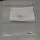 Paper Plate Dispenser, 10 Inch Large Wall Mounted Acrylic Paper Plates Holder Under Cabinet, Easy Access Vertical Plate Organizer for Kitchen Counter, Fits Round and Square Plates