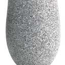 Grave Vase for Cemetery Memorial Grave Decoration Marble Color with Ground Spikes Comes with Flower Foam