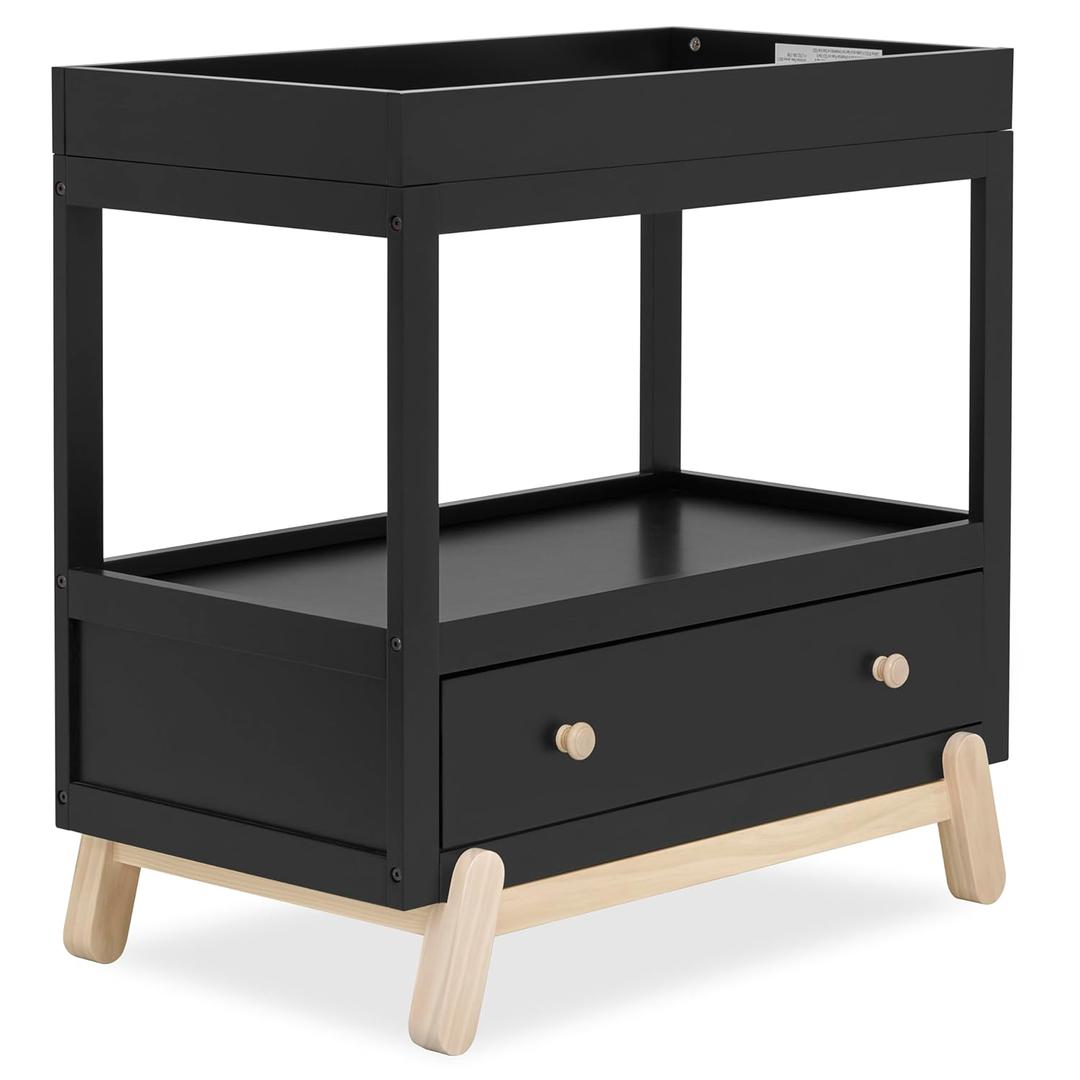 Dream On Me Hygge Changing Table (Matte Black Vintage)