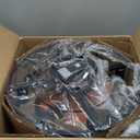 20'' Boho Fandelier Ceiling Fan with Light, Gold Fabric Chandelier with Light Remote Control, Caged with 6 Speeds for Bedroom, Nursery, Living Room