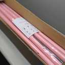 New & Improved 4 Ft Steel Double Ballet Barre with Carry Bag and Beginner Guide,Adjustable&Portable Ballet Barre for Home and Gym,Quality Ballet bar Anti-Wobble,Stretching Dance bar (Pink)