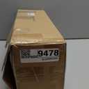 10 Tiers Tall Shoe Rack 20-25 Pairs Boots Organizer Storage Sturdy Narrow Shoe Shelf for Entryway, Closets with Hooks, Black