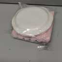 75 PCS Pink Paper Plates and Napkins Party Supplies, LightPink Scalloped Plates Napkins Forks Disposable Tableware Set for Bridal Baby Shower Wedding Birthday Party Decorations (Pink)