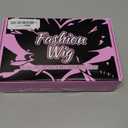 AISI HAIR Orange Synthetic Wavy Curly Bob Wig with Bangs Short Wavy Hair for Women Synthetic Heat Resistant Bob Wigs