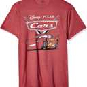 Disney Men's Cars Lightning McQueen T-Shirt (X-Large)