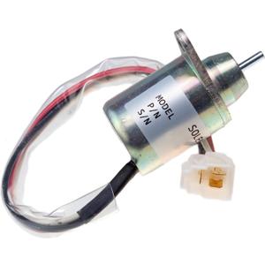 Fuel Shut Off Solenoid M806808 Compatible with John Deere 3009 3011 3012 3014 3015 4019 4X2 6X4 3215 3235 2653A 3215A 4100 2500 2020 1545 3215B 990 4010 4115 3225C 500 X495 X595 2210 3235C 3245C