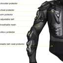 Adult Motorcycle Protective Jacket and Knee Pads, Motorcycle Accessories, Back Spine Chest Protector, Full Body Chest Armor for Motocross Dirt Bike Gear(XXL)