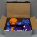 Skylety 20 Pack Christian Gifts for Men Women 16oz Reusable Bible Verse Tumbler Bulk Plastic Coffee Cups with Lids Inspirational Religious Christmas Gifts for Church Party Favor (Retro Color)