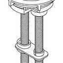 KOHLER 1265519-CP Genuine Part, Polished Chrome