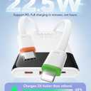 VEGER Portable Charger, Ultra Slim 22.5W Fast Charging with Built in Cable, Flight-Safe 10000mAh USB C Power Bank Battery Pack, Travel Essential Phone Powerbank for iPhone 17 16 Samsung S25 Google etc