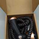 Pocket Hose 25 FT Copper Bullet Expandable Garden Hose w/10 Pattern Thumb Spray Nozzle AS SEEN ON TV 650psi 3/4 in Patented Lead-Free Ultra-Lightweight Solid Copper Anodized Aluminum