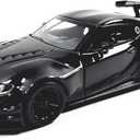KiNSMART Toyota GR Supra Concept Racing Edition 1/36 Scale Diecast Race Car (Black)