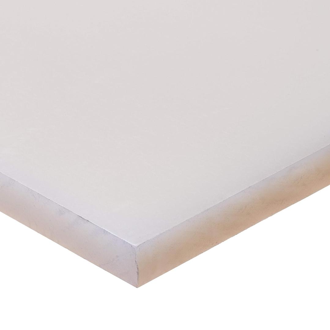 USA Sealing BULK-PS-PP-95 Polypropylene Plastic Bar, 1/4" Height, 1" Width, 48" Length