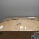 Karl home Accent Chair Mid-Century Modern Chair with Pillow Linen Fabric Upholstered Lounge Arm Chair with Solid Wood Frame & Soft Cushion for Living Room, Bedroom, Balcony, Green