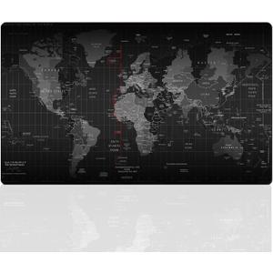 Gaming Mouse Pad Large Anti-Slip Rubber Base Size 47.2x15.7 in (47.2X15.7IN, 120x40 Map)