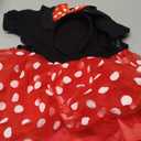Nileafes Girls Princess Mini Mouse Costume Toddler Birthday Party Fancy Dress Up (2-3T, Red)