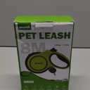 26ft Retractable Dog Leash, Heavy Duty Retractable Pet Leash with Poop Bag Holder, Anti-Slip Soft Grip, Reflective Dog Leashes for Medium Dogs Large Dogs 33lbs-110lbs(Black)