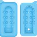 2 x 3D Whiskey Ice Cubes Mold, Funny Shape Ice Cube Tray with Funnel, Party Ice Molds for Cocktails, Bourbon, Brandy, Prank Gifts for Women, Men