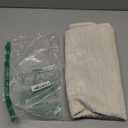 vctops Soft Chenille Sofa Couch Cover Solid Color Striped Weave Textured Sectional Couch Covers Washable Anti-Slip Sofa Slipcover for Dogs Pet, 1 Piece/ Not All Set (Cream, 27"x27")