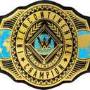 Mattel WWE Championship Title, Intercontinental Champion, Kid-Sized Belt Accessory for Role-Play & Costumes, 3+ feet Long with One-Time Adjustment