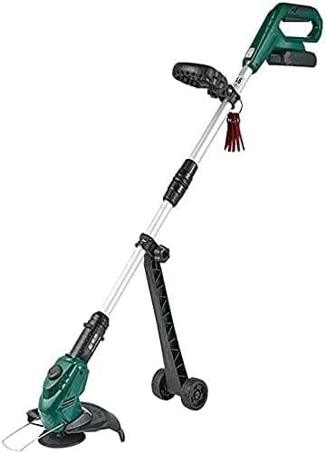 Brush Cutter Grass Trimmers Cordless Hedge Trimmers Hedge Trimmer with 20V Lithium-Ion Battery Telescopic Pole for Grass or Lawn Cultivation 705