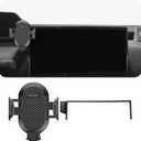 Car Phone Holder Fits for Toyota BZ4X 2023 2024, Fits for Subaru Solterra 2023 2024 Accessories(Only fit for 8/12.3-Inch Screen),Thick Cases Friendly,Cell Phone Mount for 4-7 in Phones