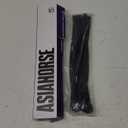 AsiaHorse 18AWG PSU Cable Extension Sleeved Custom Mod GPU PC Audio Video Power Supply Soft Braided Cables with Two Color Comb Kit 24P/8P to 6+2P/ 8P to 4+4P 30CM (Black)