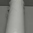 IDesign Freestanding Bathroom Toilet Paper Storage Holder with Lid for 3 Extra Rolls, White (Pack of 1)