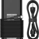 90W USB C Laptop Charger for Dell XPS 13 9365 9360 9370 XPS 15 9500 Latitude7389 7390 7400 3400 3500 5289 5300 2in1 DA90PM170 LA90PM170 Fast Charger Type C AC Adapter Power Cord (90W USB C)