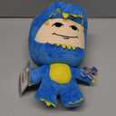 DevSeries Blue Rex 8-Inch Plush - 8-Inch Polyester Plush with Exclusive Virtual Item Code