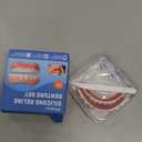 Moldable False Teeth - Veneers Teeth for Women & Men, Silicone Dentures Set for Both Upper and Lower, Temporary Dentures DIY at Home Within Minutes Fix Your Smile