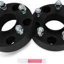 SCITOO 2Pcs Wheel Spacers 1.5 inch 5x5 Bore 71.5mm Studs 14x1.5 5 Lug Wheel Spacers Adapters Fit for for Jeep for Grand Cherokee for Jeep Wrangler for Jeep Gladiator for Jeep