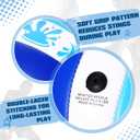 Leitee 5/8.5 Inches Waterproof Volleyball Swimming Pool Water Volleyball with Soft Cover and Pump for Adults Pool Beach Game Outdoor Indoor