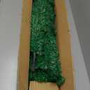 6FT Pre-Lit Christmas Tree in New Growth Green, Artificial Hinged Pine Tree with 956 Brach Tips Prelighted Durable Metal Stand