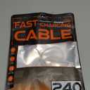 Fast Charging Cable Chubby Cable Color White 240 Max W