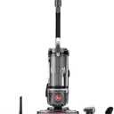 Hoover WindTunnel Tangle Guard Bagless Vacuum Cleaner, Corded Upright Vacuum, HEPA Media Filtration, Anti-Hair Wrap, Headlights, Swivel Steering, Corded Vacuum Cleaners for Home Use