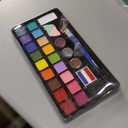 Face Painting Kit for Kids - 20 Colors Water Based Non-Toxic Paint With Stencils & Brushes - Professional Body Makeup Kit for Parties, Birthdays, Halloween