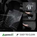 ANBINGOFloor Mats Fit for Hyundai Santa Cruz 2022-2025 All Weather Mats for Hyundai Santa Cruz TPE Car Mat Rugs for Santa Cruz Rubber Trunk Carpet for Santa Cruz Accessories