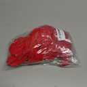 Meseey 2 Pcs 20 x 10 Inch Large Red Velvet with Glitter Gold Edge Bows Farmhouse Wreaths Bow for Gift Wrapping Tree Topper Front Door Home Decorations