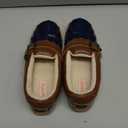 DKSUKO Snow Women's Waterpoof Loafer Shoes Slip On Flat Duck Shoe (6, Black No Fur)