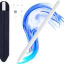 Stylus Pen for iPad11&10thGen,14Mins Faster Charge, with Pencil Holder,Palm Rejection, Tilt Sensitivity, for iPad Air11&13-inch(M3/M2), iPad Pro 11&13-inch (M4),iPad 6-11th,iPad Pro 11/12.9 inch (White)