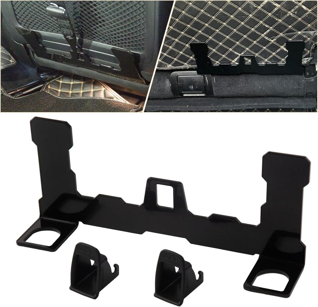 Car Seat Latch Anchor Kit - Converts Older Cars to ISOFIX Compatibility Interface, Child Safety Car Seat Adapter Tether Bracket Mount for Vehicles Heavy-Duty Steel Easy Install (Check Size Before Buy)