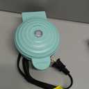 CROWNFUL Mini Waffle Maker, 4" Chaffle Maker with Compact Design, Easy to Clean, Non-Stick Surface, Recipe Guide Included, Perfect for Breakfast, Dessert, Sandwich, or Other Snacks