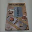 Titanium Cutting Board for Kitchen - 100% Pure Food Grade Double Sided Chopping Board, Titanium & Wheat Straw PP, Dishwasher Safe Easy to Clean - Large 15”×10”