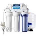 iSpring RCC7, NSF Certified, High Capacity Under Sink 5-Stage Reverse Osmosis Water Filter, RO Drinking System, 75 GPD, Brushed Nickel Faucet, Patented Top-Mounted Faucet Design for Easy Installation