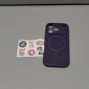 TOCOL for 17 ProMax Case, Full Camera Protection, Built-in Magnetic Ring, Compatible with Magsafe, Translucent Matte Phone Case for 17 ProMax 6.9 inch (Midnight Purple)