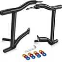 Saddlebag Guards Rear Saddlebag Support Bracket Kit Tip Over Protection Crash Bar Fit for Harley Touring Street Glide Road Glide Road King Electra Glide CVO Ultra Limited 2009-2025